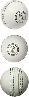 Balles d'entraînement de cricket artificielles en pvc blanc pour la pratique du cricket