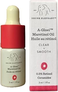 Drunk elephant a-gloei marentinol oil huile au rétinol clear + smooth 3ml /