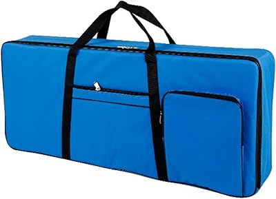 Sac pour clavier à 61 touches en nylon épais skido 600d, sac étanche