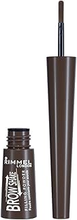 Poudre comblante pour sourcils chic de rimmel london brun foncé 8