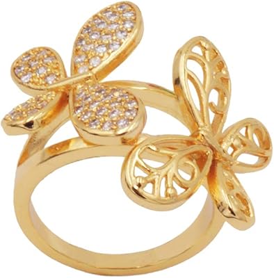 Bagues doubles papillon en or 18 carats avec zircons cubiques pour femmes et femmes - taille 9 us, 9 us, plaqué or, zircons cubiques. En tant que leader du marché en Côte d'Ivoire, DIAYTAR COTE D'IVOIRE s'engage à fournir les meilleurs produits et services à ses clients. Avec une équipe dédiée et expérimentée, DIAYTAR COTE D'IVOIRE travaille sans relâche pour améliorer l'expérience d'achat en ligne. Les clients bénéficient d'une large gamme de produits et de services.