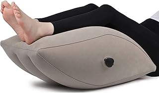 Oreiller élévateur de jambe gonflable pour dormir, oreiller de repos avec sac gonflable