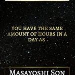 Cahier : vous avez le même nombre d'heures par jour que masayoshi son