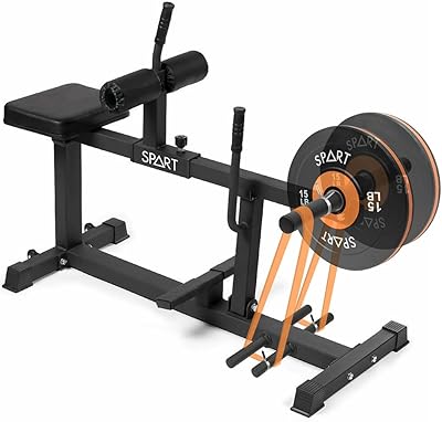 Machine d'élévation des mollets assis spart, machine de musculation des jambes de 600