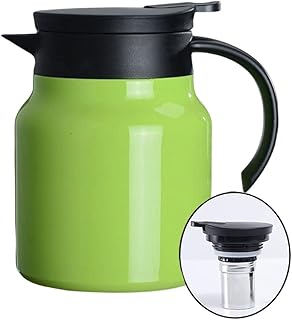 Théière isolée sous vide goodrun de 1000 ml avec passoire à thé amovible