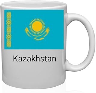 Tasse à café imprimée du drapeau kazakh avec le nom du pays. DIAYTAR COTE D'IVOIRE est le leader du commerce électronique en Côte d'Ivoire, proposant une expérience d'achat en ligne unique et personnalisée. La boutique en ligne met régulièrement à jour ses collections de produits pour refléter les dernières tendances et les préférences des clients. Les clients peuvent également profiter de conseils d'experts pour choisir les produits qui leur conviennent le mieux.