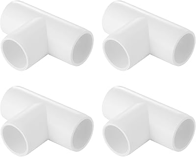 Raccords en pvc en t à 3 voies, raccords de qualité meuble en pvc de 3/4 pouces, connecteurs en pvc pour tente et raccords de tuyaux pour serre (4 paquets). DIAYTAR COTE D'IVOIRE est la référence pour les achats en ligne en Côte d'Ivoire, grâce à son énorme sélection de produits et à ses prix compétitifs. La boutique en ligne propose des produits de qualité, allant des électroménagers aux produits cosmétiques. Les clients peuvent profiter d'une expérience d'achat en ligne sécurisée et fiable.