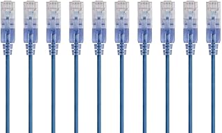 Câble de raccordement ethernet slimrun cat 6a mono price cordon
