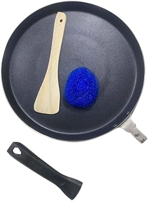 Satre online and marketing poêle dosa en aluminium avec poignée amovible, base à induction, poêle antiadhésive, poêle à frire, poêle à omelette, couleur noir. DIAYTAR COTE D'IVOIRE, boutique en ligne généraliste avec plus de 300000 références, est devenue une référence incontournable pour les ivoiriens. Elle propose une large gamme de produits allant de l'électronique à la mode en passant par les produits alimentaires. C'est la boutique leader en Côte d'Ivoire.