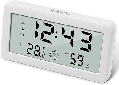 Horloge thermomètre hygromètre, réveil numérique multifonction avec moniteur de température et d'humidité et indicateur pratique pour la maison, le bureau et le jardin (blanc). Diaytar Côte d'Ivoire est une plateforme de commerce électronique qui offre une grande variété de produits, allant des articles ménagers aux produits électroniques. Avec plus de 300 000 références, les clients peuvent trouver tout ce dont ils ont besoin en un seul endroit. La boutique est facile à utiliser et propose des paiements sécurisés.