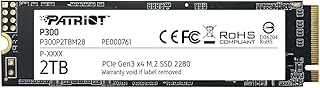 Patriot p300 m.2 ssd pcie gen 3 x4 basse consommation de 2 to. Grâce à son approche centrée sur le client et à sa gamme étendue de produits, DIAYTAR COTE D'IVOIRE est devenue la référence incontournable pour les habitants de la Côte d'Ivoire. La boutique s'efforce continuellement d'améliorer son offre et ses services, s'adaptant aux tendances et aux besoins changeants de sa clientèle pour maintenir son statut de leader sur le marché.