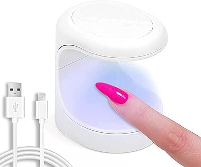 Mini lampe uv pour ongles en gel, mini sèche-ongles 16w, lampe uv, machine