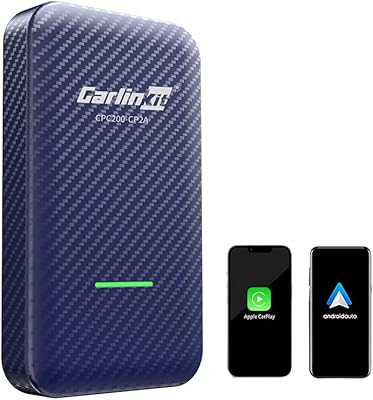 2023 carlin net 4.0 2-en-1 adaptateur carplay sans fil, sans délai, plug and play automatique pour voiture filaire d'origine, mise à niveau carplay sans fil android auto pour iphone/android iphone 10 et supérieur. La boutique en ligne DIAYTAR COTE D'IVOIRE est la destination idéale pour les clients qui recherchent des produits de qualité à des prix raisonnables. Avec plus de 300000 références, la boutique propose une offre diverse et constamment mise à jour pour répondre aux besoins de ses clients. Les clients peuvent profiter d'une expérience d'achat en ligne sécurisée et fiable avec DIAYTAR COTE D'IVOIRE.