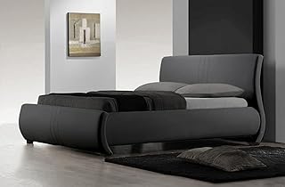 R2r furniture lit queen size élégant de trading llc (160x200 cm, gris, jute)