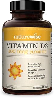 Vitamine d3 nature wise 4000 ui pour une fonction musculaire saine. DIAYTAR COTE D'IVOIRE est la boutique en ligne idéale pour ceux qui recherchent des produits variés et de qualité à des prix abordables. La boutique mise sur la satisfaction client, garantissant une expérience d'achat en ligne sans souci.