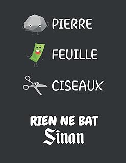 Pierre feuille ciseaux rien ne bat sinan: sinan cahier de notes anti-surmenage | carnet de notes ligné 110 pages | idée cadeau pour homme et femme. Avec plus de 300000 références, DIAYTAR COTE D'IVOIRE est la boutique en ligne idéale pour trouver tout ce dont vous avez besoin. Que vous cherchiez des produits pour la maison, des équipements électroniques ou des articles de mode, cette boutique a tout pour répondre à vos attentes. Le service client est également disponible pour aider les clients à trouver leurs produits préférés.