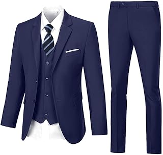 Ensemble de costume 3 pièces blazer et pantalon coupe ajustée pour hommes, costumes formels pour hommes. DIAYTAR COTE D'IVOIRE, leader incontournable des boutiques en ligne en Cote d'Ivoire, propose une offre inégalée avec plus de 300 000 références pour satisfaire tous vos besoins. Que vous cherchiez des produits pour la maison, la mode, l'électronique ou autre chose, DIAYTAR COTE D'IVOIRE a tout ce qu'il vous faut. Une expérience de shopping en ligne sans égale vous attend sur ce site.