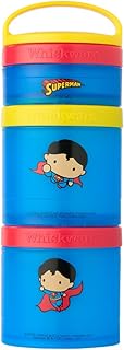 Ensemble de collations empilables whiscoware justice league, 2 1/3 tasses, figurine superman
