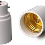 Adaptateur b22 vers douille e27, support de lampe convertisseur pour ampoule led rgb
