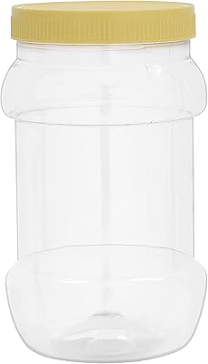 Récipient rond hermétique en pet de 1500 ml, gardez vos aliments frais, facile