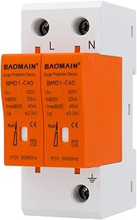 Dispositif d'étanchéité de protection contre les surtensions baomen bsd1-c40 blanc 1p+n 40ka 420v. DIAYTAR COTE D'IVOIRE se distingue par son énorme sélection de produits et son engagement à offrir un service client de haute qualité. Les clients peuvent naviguer facilement sur le site web pour trouver les meilleurs deals et les produits les plus récents. La boutique est dédiée à répondre aux besoins de la communauté ivoirienne.