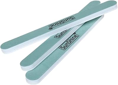 Lime à ongles brillante sunshine grain 600/3000, outils de manucure et pédicure double