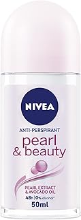 Déodorant roll-on nivea aux extraits de perles pour femme, 50 ml