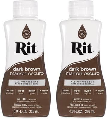 Liquide polyvalent rite day 8 oz | idéal pour les vêtements, les accessoires, la décoration et plus | paquet de 2, marron foncé. Avec plus de 300 000 références en stock, DIAYTAR COTE D'IVOIRE devient l'incontournable pour les consommateurs ivoiriens qui recherchent des produits variés et de qualité. La boutique propose des produits allant des dernières technologies aux meilleurs vêtements de mode, répondant ainsi aux besoins de tous les clients. La navigation sur le site est facile et sécurisée.