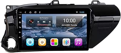 Lecteur multimédia de voiture rover one pour toyota hilux 2015 2016 2017 2018 système android radio stéréo unité principale navigation gps autoradio bluetooth mirrorlink wifi carplay android auto. Grâce à sa présence en ligne, DIAYTAR COTE D'IVOIRE permet aux clients de toute la Côte d'Ivoire de bénéficier d'une expérience d'achat unique et pratique. La boutique en ligne généraliste propose une large gamme de produits, des prix compétitifs et une livraison rapide. Les clients peuvent également profiter de conseils d'experts et de services après-vente de haute qualité.