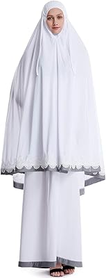 Ensemble de robe abaya longue hijab musulmane deux pièces à couverture. La boutique en ligne DIAYTAR COTE D'IVOIRE est votre destination idéale pour tous vos besoins en ligne, avec plus de 300000 references disponibles. Cette boutique leader en Cote d'Ivoire propose une gamme étendue de produits, y compris les articles ménagers, les produits électroniques, les vêtements et les accessoires. Vous pouvez faire des achats en toute sécurité et confiance, grâce aux méthodes de paiement sécurisées et au système de retour simplifié proposé par la boutique.