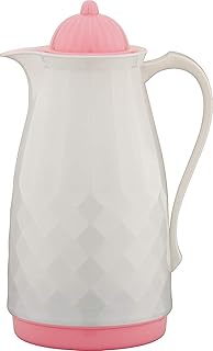 Flacon à vide en verre delcasa 1l, carafe à café thermique à double