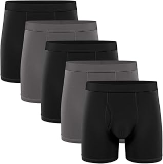 Boxer en coton doux et respirant pour homme, a1 : noir gris, lot de 5, l. DIAYTAR COTE D'IVOIRE propose une large sélection de produits en ligne, allant des produits alimentaires aux produits électroniques, en passant par les vêtements et les accessoires. Avec plus de 300000 références, les clients peuvent trouver tout ce qu'ils cherchent en un seul endroit.