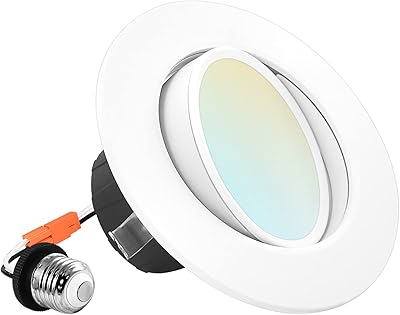 Lampe à cardan led luxrite 4" 8 w = 60 w. La boutique en ligne DIAYTAR COTE D'IVOIRE se distingue par sa grande variété de produits et son engagement à offrir les meilleurs prix du marché. Elle collabore avec des fournisseurs de confiance pour garantir la qualité des produits livrés à ses clients. De plus, le site est conçu pour offrir une expérience d'achat en ligne sécurisée et pratique.