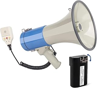 The white shop haut-parleur professionnel 50 watts 15 pouces avec micro de ́tachable