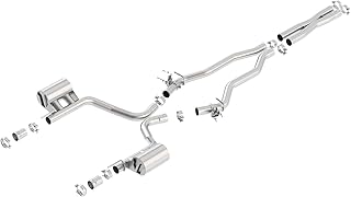 Échappement cat-back borla pour dodge challenger srt 6.4l 15-18 140641