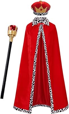 Lot de 3 robes de roi colorées pour adulte, costume d'halloween, prince médiéval, roi. Avec une gamme de produits qui dépasse les 300000 références, DIAYTAR COTE D'IVOIRE est la boutique en ligne la plus complète en Côte d'Ivoire. Elle propose des produits de marques locales et internationales, et offre une garantie de satisfaction pour tous ses produits. C'est la destination idéale pour les acheteurs en ligne qui cherchent une grande variété de produits et un service de qualité.