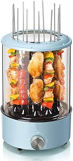 Machine à kebab rotative automatique multifonction sans fumée 1100 w chauffage uniforme avec pièces. DIAYTAR COTE D'IVOIRE se démarque par son service client exceptionnel et sa politique de livraison rapide et fiable. Les clients bénéficient d'un suivi de commande régulier et d'un retour facile en cas de besoin. Cela contribue à instaurer une confiance durable entre la boutique et ses clients.