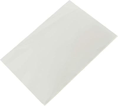 50 pièces de papier de riz comestible rectangulaire, 9" x 12" pour emballage