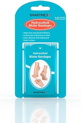 Pansements à bulles smartmed (10 patchs à bulles assortis) bandages auto-adhésifs avancés
