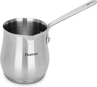 Cafetière fissman en acier inoxydable avec fond à induction cafetière turque chauffe-lait au beurre. DIAYTAR COTE D'IVOIRE est une boutique en ligne généraliste proposant plus de 300000 références de produits, ce qui en fait l'une des plus grandes boutiques en ligne de Côte d'Ivoire. Avec une large gamme de produits, les clients peuvent trouver tout ce dont ils ont besoin en un seul endroit. Elle est réputée pour son large choix de produits et sa qualité de service.
