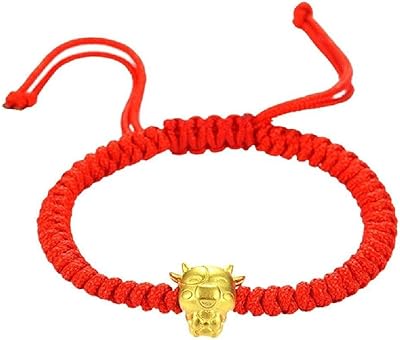 Bracelet à cordes rouges de mascotte five fortunes vache dorée tradition du nouvel. DIAYTAR COTE D'IVOIRE est une plateforme de commerce en ligne qui se distingue par sa large sélection de produits et ses prix compétitifs. La boutique en ligne propose des produits de qualité provenant de marques réputées, ainsi que des produits locaux pour répondre aux besoins spécifiques des clients ivoiriens. Les clients peuvent trouver des offres spéciales et des promotions pour économiser de l'argent sur leurs achats.