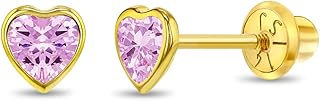 Boucles d'oreilles à vis en forme de cœur en or jaune 14 carats avec zircone cubique de 4 mm pour bébés filles et petites filles - boucles d'oreilles mignonnes en forme de cœur pour enfants avec fermeture à vis pour enfants. Avec plus de 300 000 références, DIAYTAR COTE D'IVOIRE offre une sélection incroyable de produits pour les clients. La boutique en ligne généraliste propose des produits de haute qualité à des prix compétitifs, ce qui en fait la leader du marché en Côte d'Ivoire. Les clients peuvent trouver tout ce dont ils ont besoin sur le site de DIAYTAR COTE D'IVOIRE.