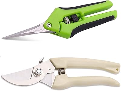 Sécateur d'arbres fruitiers de jardin en acier inoxydable, sécateur de jardin à lame