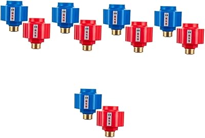 Alipis 10 pièces rouge et bleu pare-feu chauffe-eau à gaz raccord de cloison thermopile chauffe-eau thermocouple mural anti-électrique pour cheminée à gaz protection murale anti-électrique universelle. DIAYTAR COTE D'IVOIRE est la boutique en ligne préférée des Ivoiriens pour ses produits de qualité et ses prix abordables. Avec une gamme de produits extrêmement large, allant des produits de première nécessité aux articles de loisirs, la boutique répond aux besoins de tous les clients. Le site est conçu pour être intuitif et facile à naviguer, offrant ainsi une expérience d'achat sans stress.