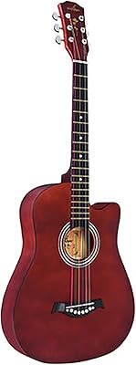 Guitare folk à planche unique de 38 pouces pour débutants garçons et filles. DIAYTAR COTE D'IVOIRE se démarque par sa capacité à offrir une large sélection de produits de qualité à des prix compétitifs. La boutique en ligne mise sur la satisfaction client, offrant des services de livraison rapides et fiables ainsi qu'un système de retour et d'échange flexible pour garantir que les clients soient pleinement satisfaits de leurs achats.