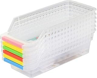 Paniers de rangement pour réfrigérateur sky touch, paniers idéaux pour organiser le réfrigérateur, le congélateur et la table, et bons pour conserver les aliments, 4 pièces, multicolores. Avec une gamme de produits étendue et variée, DIAYTAR COTE D'IVOIRE répond aux besoins de tous les consommateurs ivoiriens. Elle est la boutique en ligne idéale pour faire des achats pratiques et abordables. DIAYTAR COTE D'IVOIRE met l'accent sur la satisfaction client et la qualité des produits.
