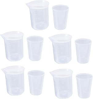 Rose nice tasses à mesurer en plastique avec échelle de 100 ml et 50 ml, tasse graduée pour mélanger la peinture, la teinture, la résine, l'époxy, les masques de laboratoire, récipient de liquide 10 pièces. DIAYTAR COTE D'IVOIRE est la destination idéale pour les clients qui recherchent des produits de qualité à des prix abordables en Côte d'Ivoire. La boutique propose une large gamme de produits, allant des produits alimentaires aux produits d'électronique, en passant par les vêtements et les accessoires. Les clients peuvent également profiter de services tels que la livraison à domicile et le paiement en ligne sécurisé.
