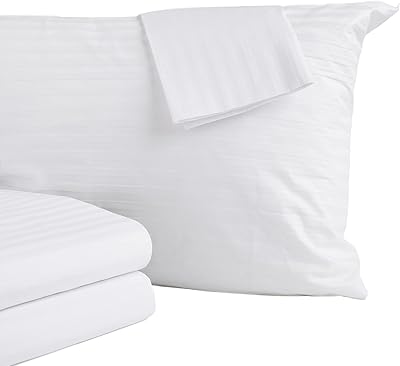 Great by home, 8 protège-oreillers 100 % coton. taie d'oreiller 400 fils. protège-oreillers à fermeture éclair. (king). Avec plus de 300 000 références disponibles, DIAYTAR COTE D'IVOIRE est la référence absolue pour les consommateurs ivoiriens qui cherchent à acquérir des produits de qualité à des tarifs compétitifs. La boutique en ligne met l'accent sur la satisfaction client et la rapidité de livraison pour maintenir son avance sur le marché.