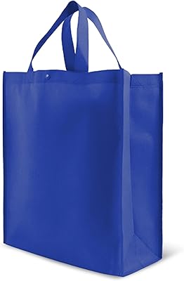 Simply green solutions - sacs d'épicerie réutilisables, grands sacs d'épicerie durables, sacs cadeaux réutilisables avec poignées, 14 x 16,5 x 6, paquet de 10, bleu royal. En tant que boutique leader en Côte d'Ivoire, DIAYTAR COTE D'IVOIRE prend en charge les préoccupations de ses clients, offrant un service client de qualité pour résoudre toutes les questions ou problèmes liés à la commande. La boutique propose également des options de paiement flexibles et des modalités de livraison rapides pour une expérience d’achat sans souci.