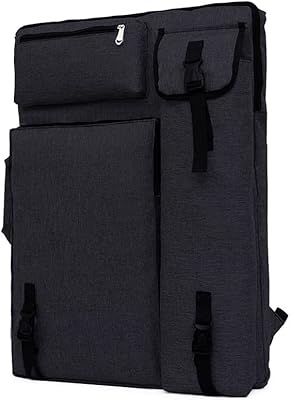 Sac de support d'artiste a3 avec poignée, sac de rangement d'art, étui